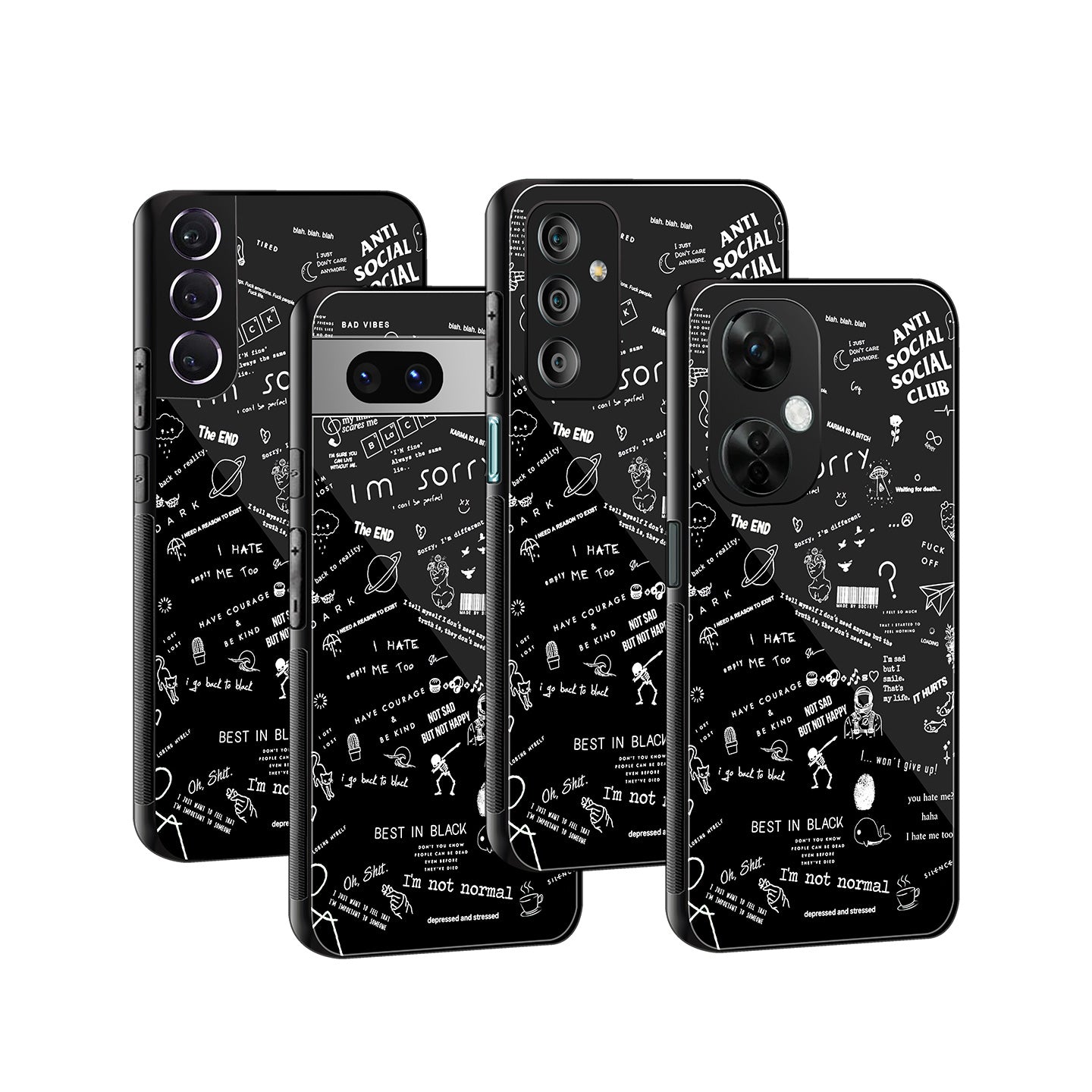 Mobile Phone Cover | Glass Back Case