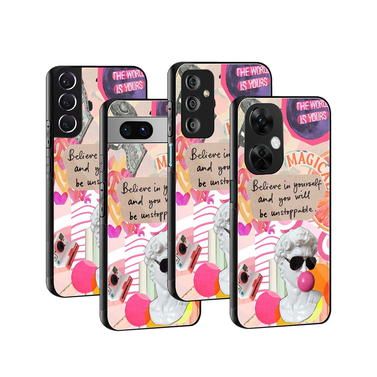 Mobile Phone Cover | Glass Back Case