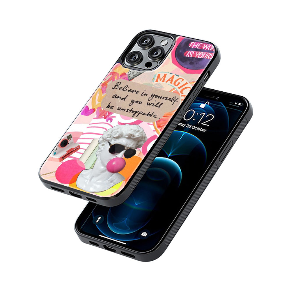 Mobile Phone Cover | Glass Back Case