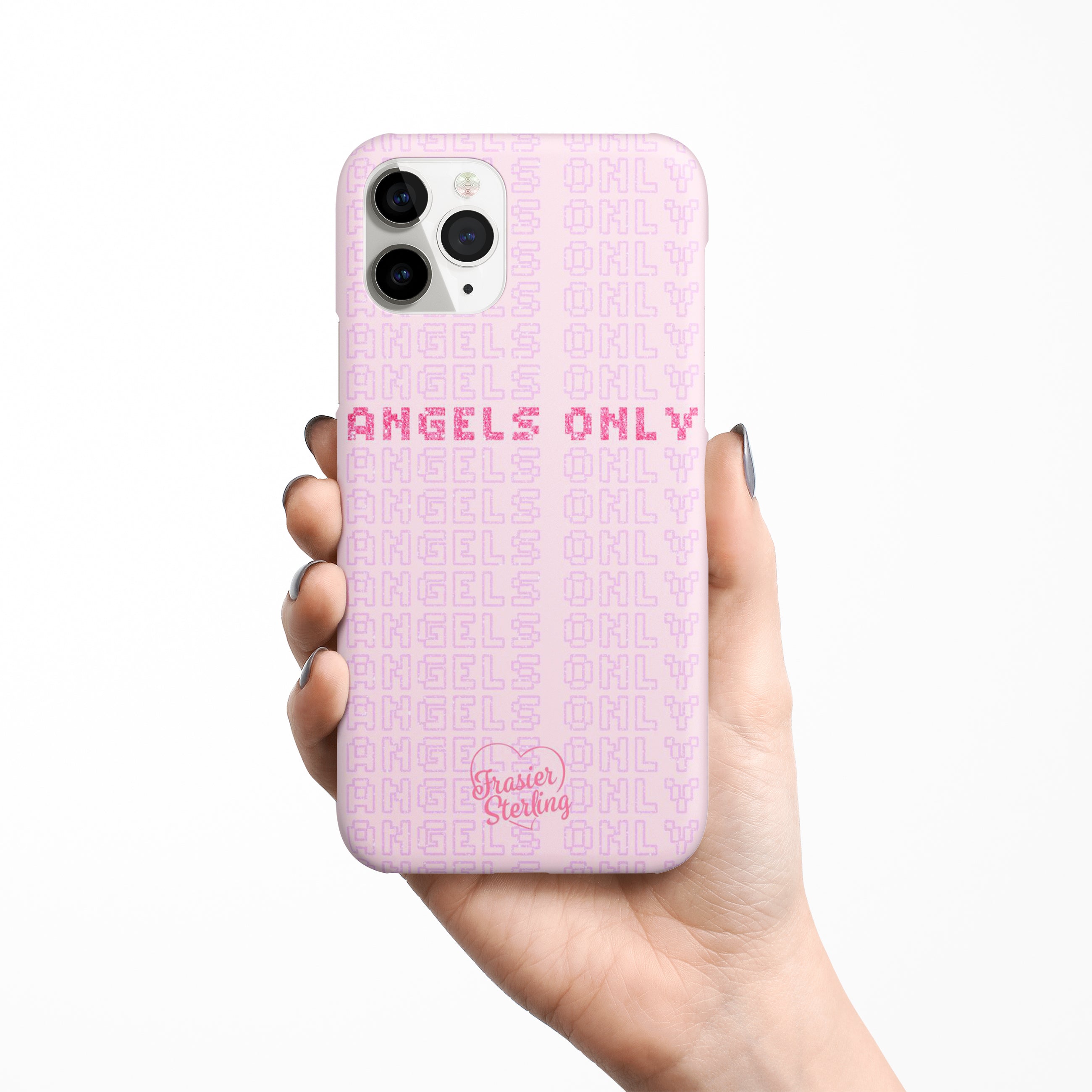 Angels Only Phone Cover Matte Case Boujee